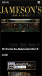 Mobile Screenshot of jamesonsbarandgrill.com